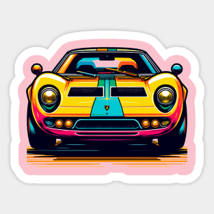 Lamborghini Miura Sticker